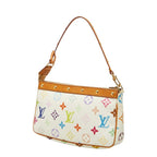 Louis Vuitton Monogram Multicolor Pochette 2-Way Shoulder Bag Blanc White — view 2