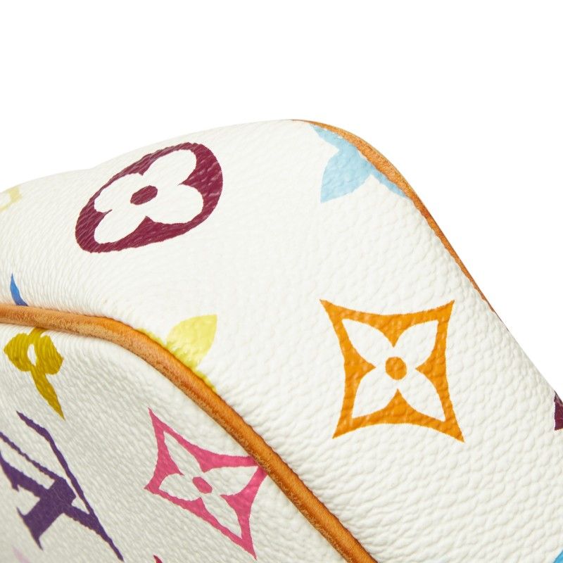 Louis Vuitton Monogram Multicolor Pochette 2-Way Shoulder Bag Blanc White — view 4