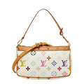 Louis Vuitton Monogram Multicolor Pochette 2-Way Shoulder Bag Blanc White
