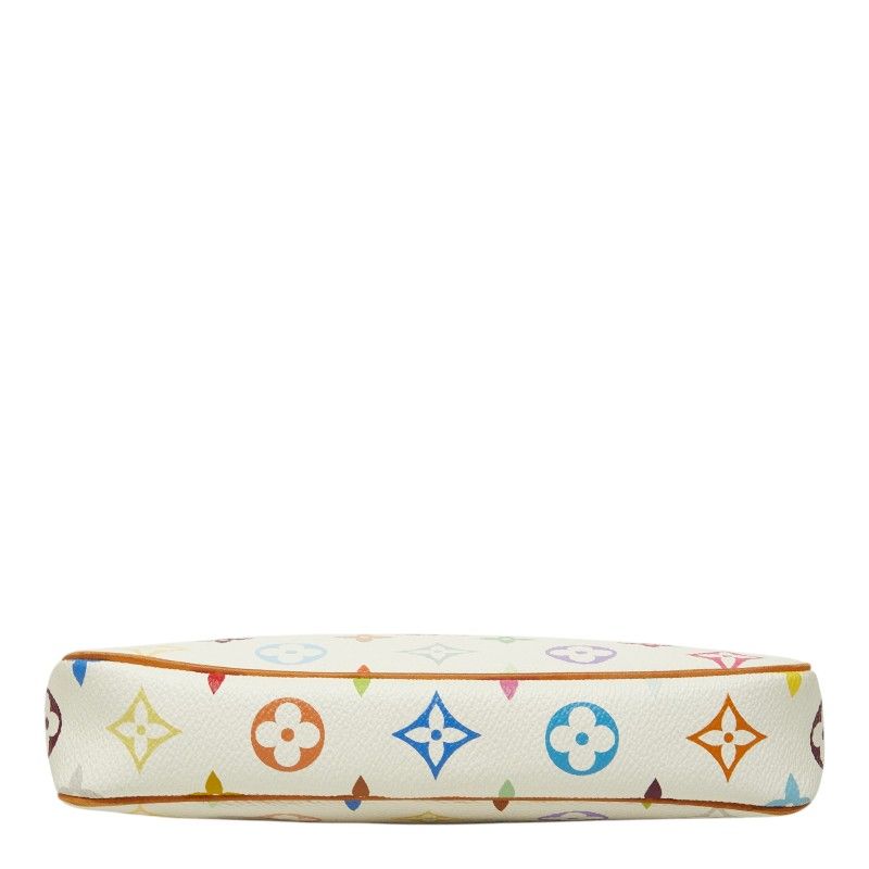 Louis Vuitton Monogram Multicolor Pochette 2-Way Shoulder Bag Blanc White — view 3