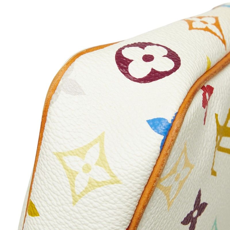 Louis Vuitton Monogram Multicolor Pochette 2-Way Shoulder Bag Blanc White — view 5