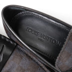 Louis Vuitton Loafers 5.5 Damier Calf Hair — view 8
