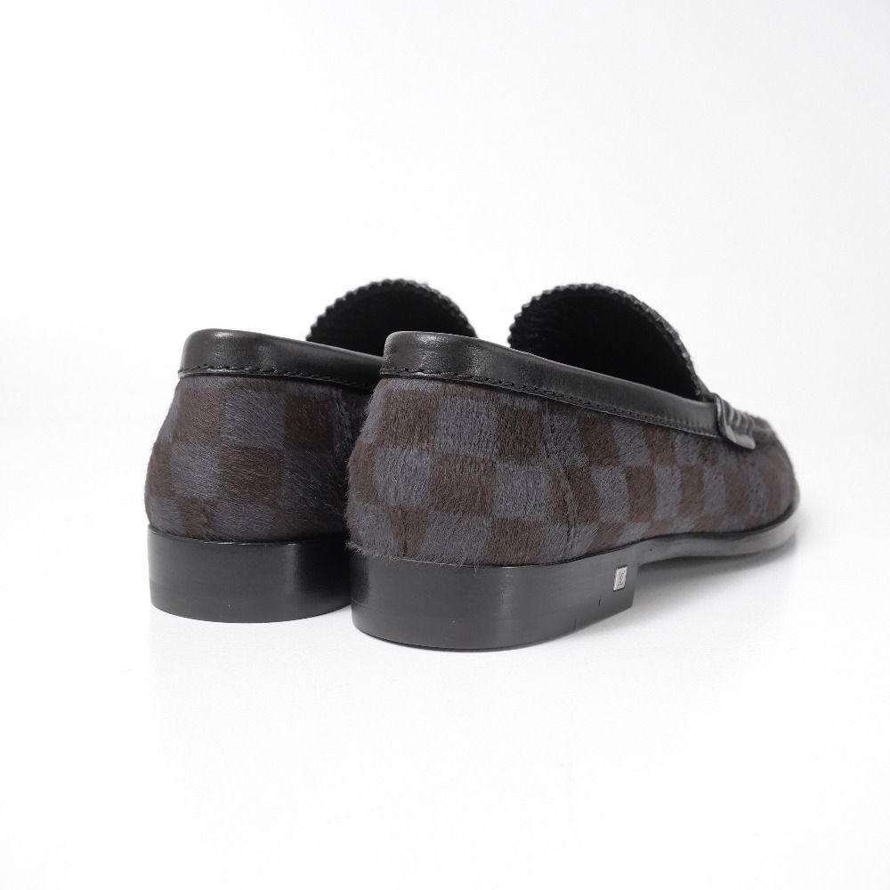 Louis Vuitton Loafers 5.5 Damier Calf Hair — view 3