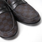 Louis Vuitton Loafers 5.5 Damier Calf Hair — view 5