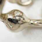 Chanel CC Logo Gold Metal Faux Pearl Rhinestone Earring — view 4