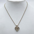 Chanel Necklace CC Logo Gold Metal