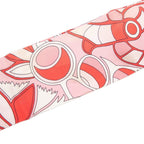 Hermes Twilly Folklore Ethnology Scarf New Tag Pink Silk — view 4