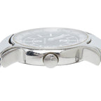 Bvlgari Solo Tempo Watch Black Silver Stainless Steel — view 3