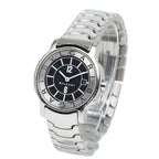 Bvlgari Solo Tempo Watch Black Silver Stainless Steel — view 2