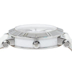 Tiffany & Co Atlas Heart Watch White Silver Stainless Steel Leather — view 3