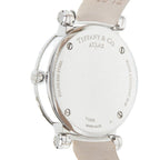 Tiffany & Co Atlas Heart Watch White Silver Stainless Steel Leather — view 6