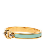 Hermes Mini Click Chaine D'ancre Bracelet Gold Silver Blue Plated Metal — view 2
