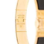 Hermes Charnier Bracelet Gold Black Plated — view 5