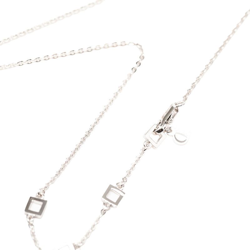 Dior I Love Heart Arrow Chain Pendant Silver Metal — view 4