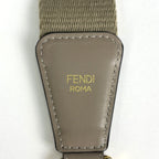 Fendi Zucca Pattern Shoulder Strap Crossbody Canvas Leather Beige — view 5