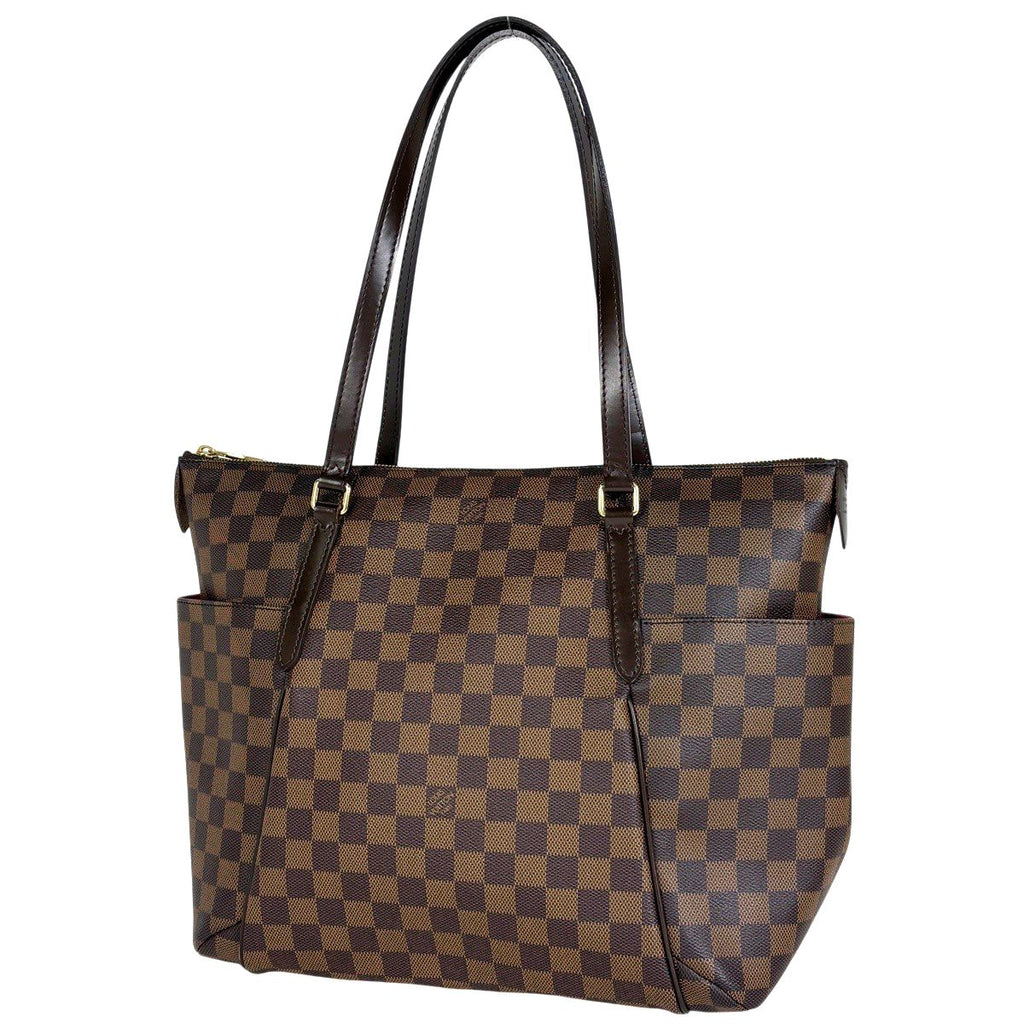 Louis Vuitton Totally Shoulder Bag Tote Damier Brown