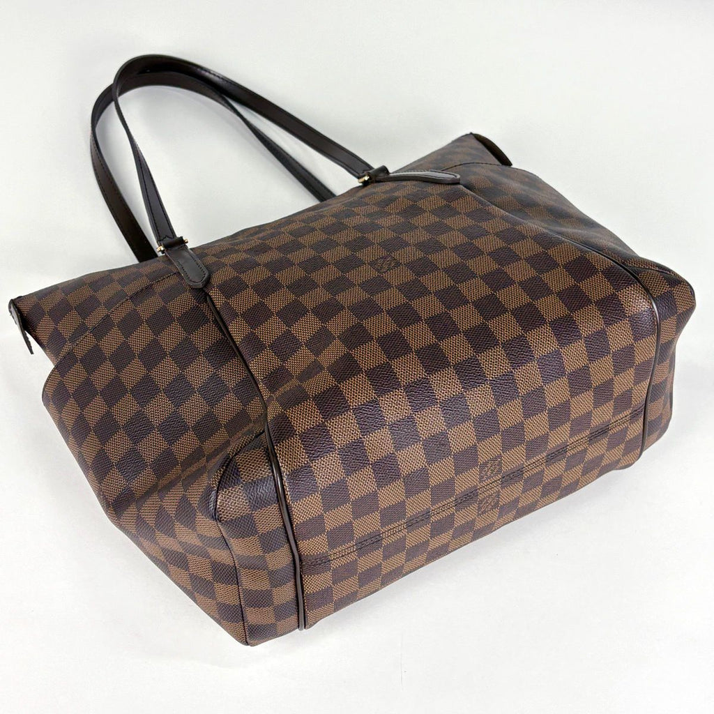 Louis Vuitton Totally Shoulder Bag Tote Damier Brown — view 2