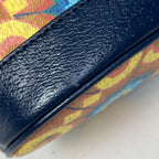 Gucci GG Pattern Shoulder Bag Kaleidoscope Anniversary Yellow Navy — view 3