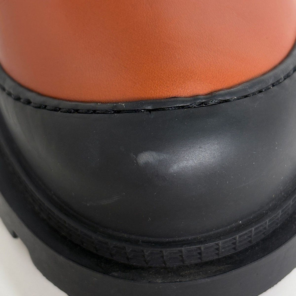 Loewe Chelsea Boots Side Gore Shoes Leather Brown — view 4