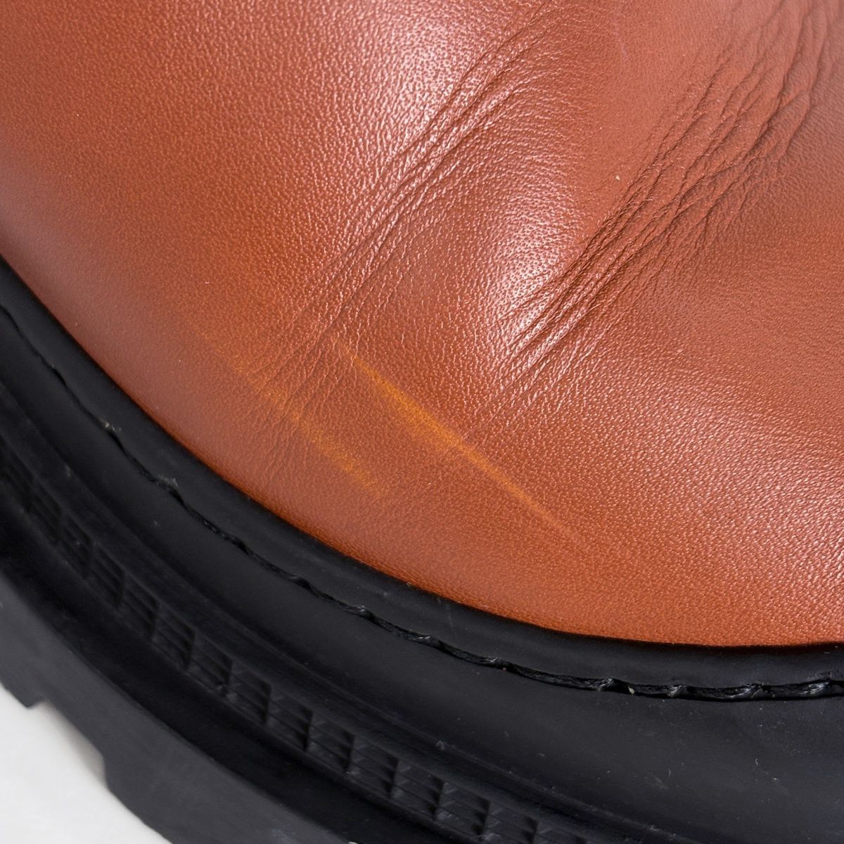Loewe Chelsea Boots Side Gore Shoes Leather Brown — view 5