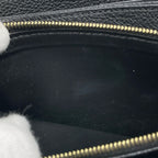 Louis Vuitton Zippy Wallet Round Zip Around Bicolor Monogram Empreinte Black — view 6