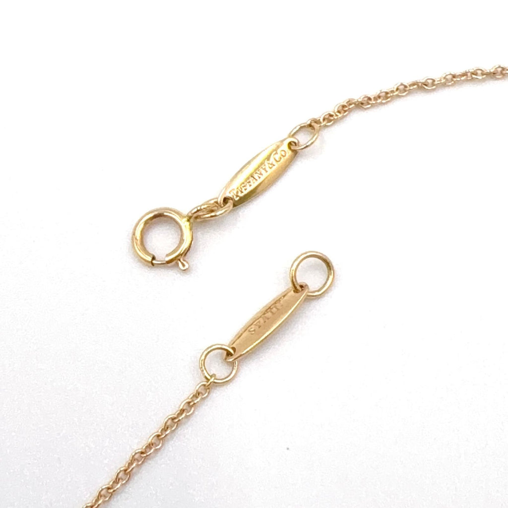 Tiffany & Co Diamond by the Yard Yellow Gold Clear Necklace — view 8