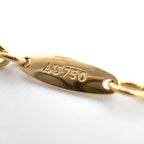 Tiffany & Co Diamond by the Yard Yellow Gold Clear Necklace — view 5