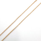 Tiffany & Co Diamond by the Yard Yellow Gold Clear Necklace — view 6