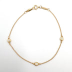 Tiffany & Co by the Yard Diamond Yellow Gold Clear Bracelet — view 3
