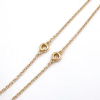 Tiffany & Co by the Yard Diamond Yellow Gold Clear Bracelet — view 6
