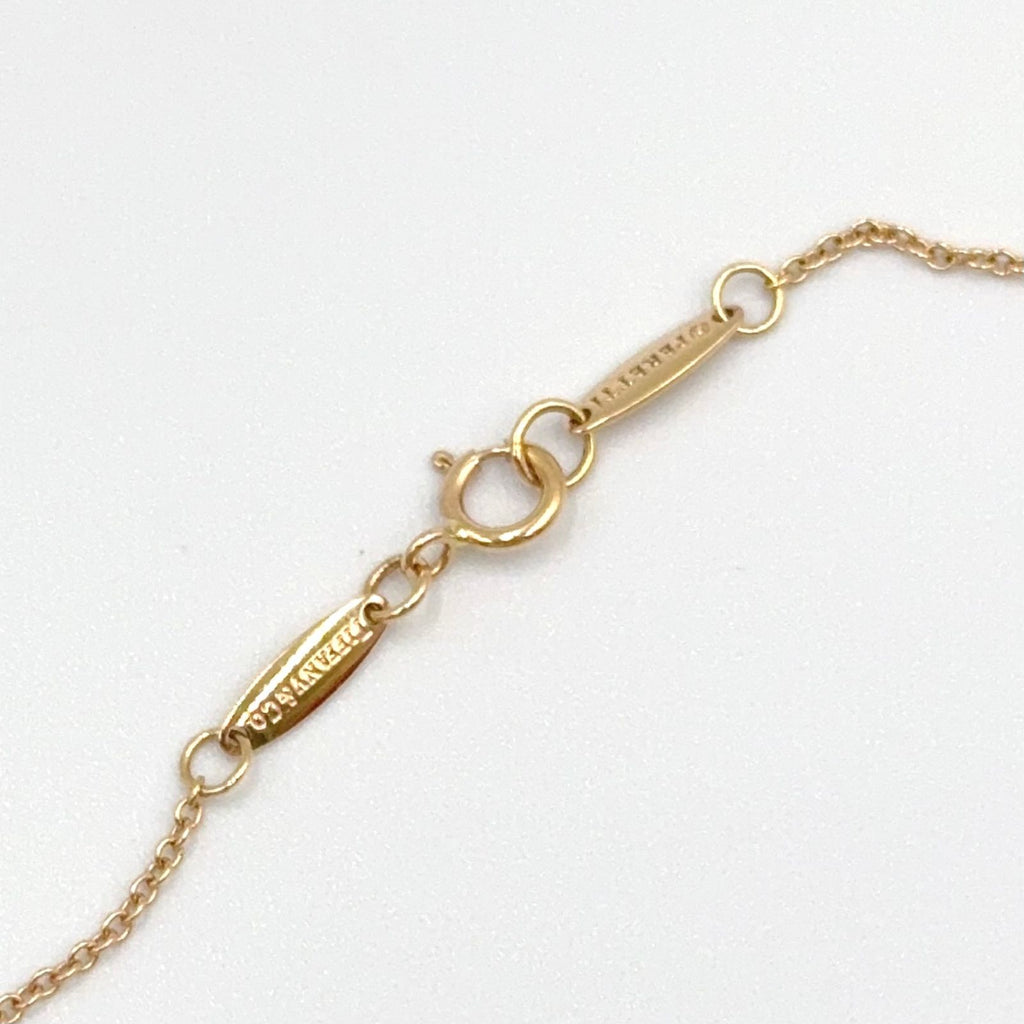 Tiffany & Co by the Yard Diamond Yellow Gold Clear Bracelet — view 7