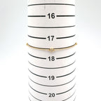 Tiffany & Co by the Yard Diamond Yellow Gold Clear Bracelet — view 9