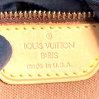 Louis Vuitton Cabas Piano Monogram Leather Brown Light Tote Gold — view 4