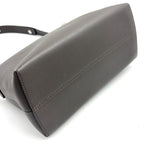 Fendi by the Way 2-Way Shoulder with Initials Leather Gray Black Light Beige — view 5