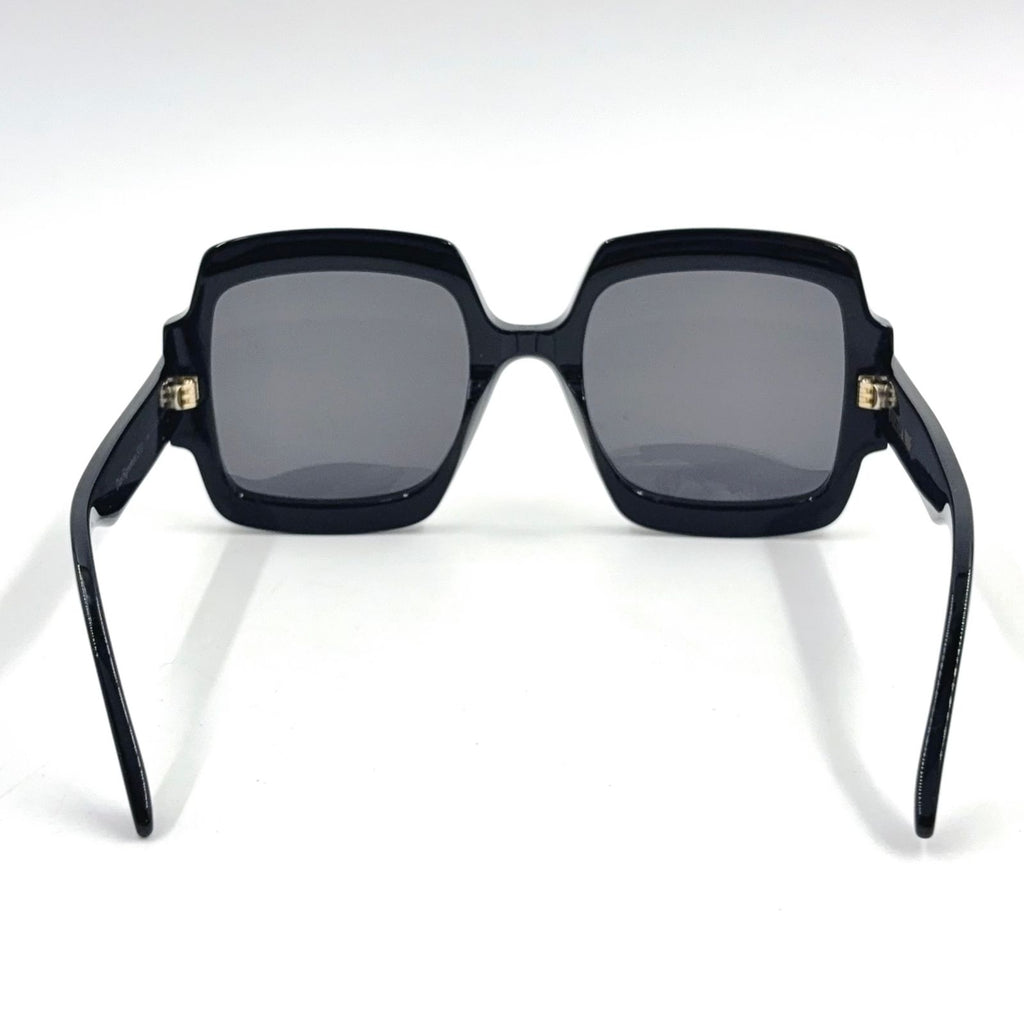 Dior Signature S1u Acetate Black Sunglasses Gold Eyewear — view 6