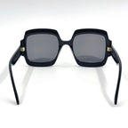 Dior Signature S1u Acetate Black Sunglasses Gold Eyewear — view 6