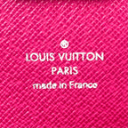 Louis Vuitton Tribal Mask Portefeuille Sarah Leather Pink White Multicolor — view 3