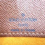 Louis Vuitton Musette Salsa Short Strap Monogram Leather Brown Shoulder Bag Gold — view 4