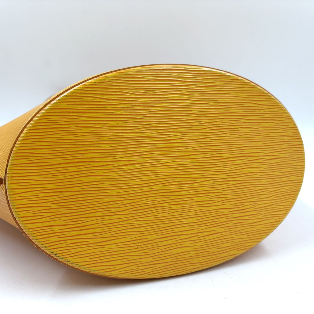Louis Vuitton Saint Jacques Shopping Epi Tassili Yellow Leather Shoulder — view 5