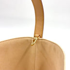 Louis Vuitton LV TM All in BB Shoulder Bag Leather White Multicolor Light Beige — view 9