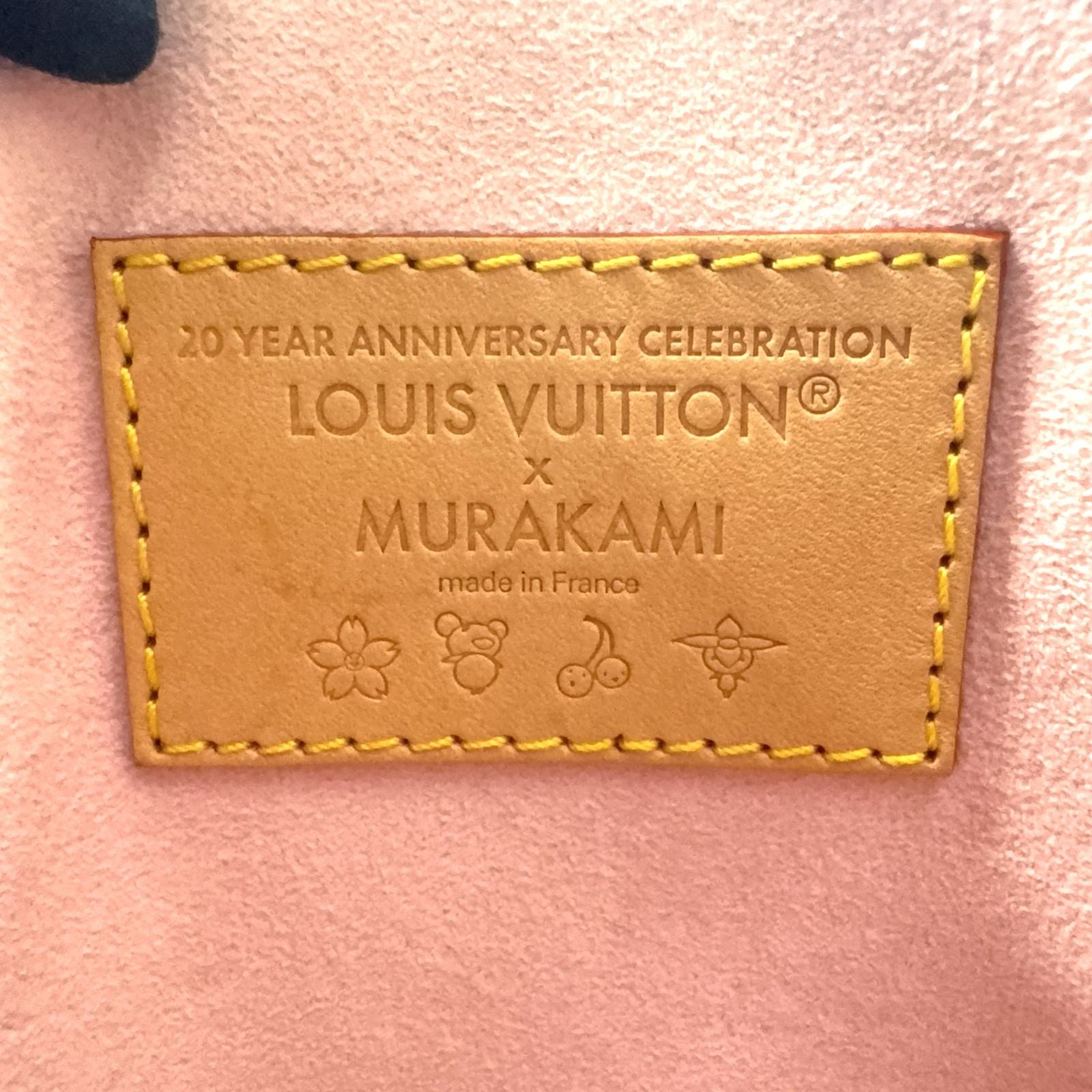 Louis Vuitton Monogram Speedy Bandouliere 25 Cherry Blossom Leather Pink Brown — view 4