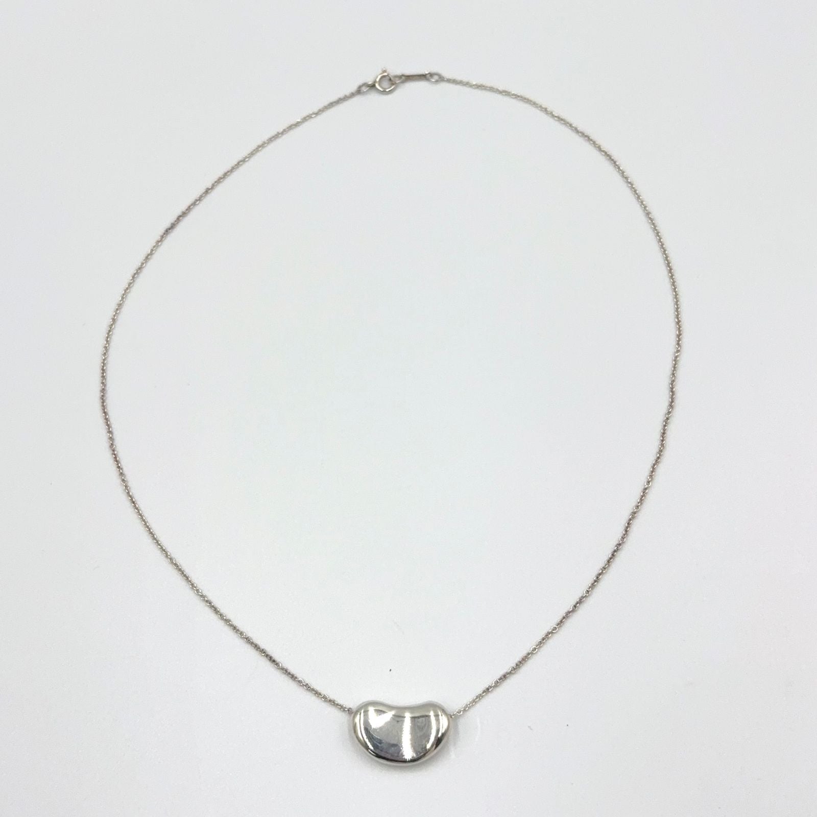 Tiffany & Co Bean Silver Necklace — view 3
