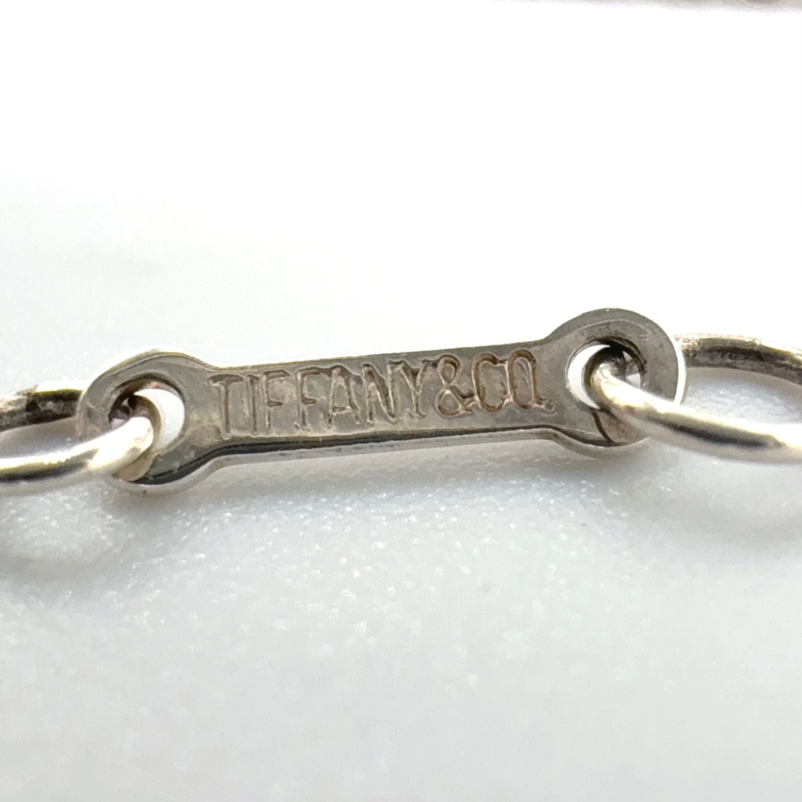 Tiffany & Co Bean Silver Necklace — view 4