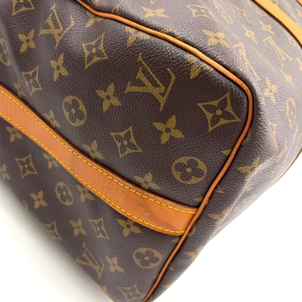 Louis Vuitton Keepall Bandouliere 45 Monogram Leather Brown Light Boston — view 6