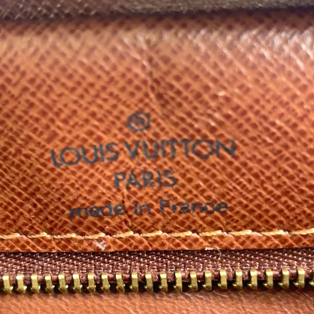 Louis Vuitton Monogram Leather Brown Light Shoulder Bag Gold — view 4