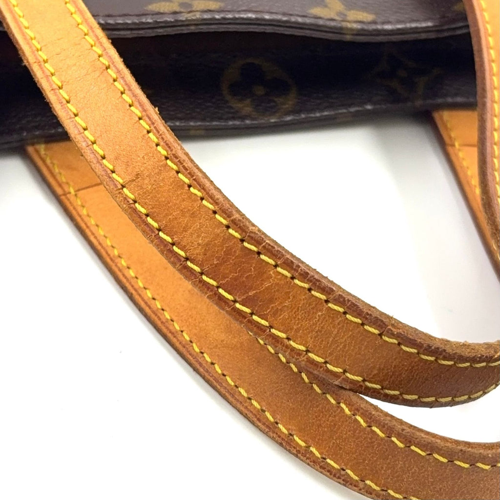 Louis Vuitton Vavin PM Monogram Leather Brown Light Handbag Gold — view 6