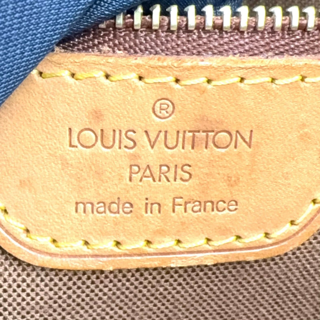 Louis Vuitton Vavin PM Monogram Leather Brown Light Handbag Gold — view 4