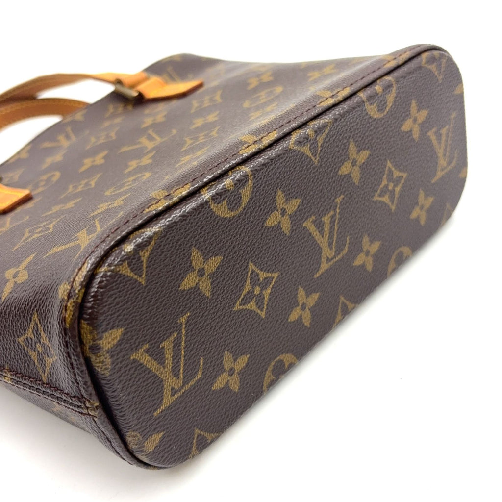 Louis Vuitton Vavin PM Monogram Leather Brown Light Handbag Gold — view 5