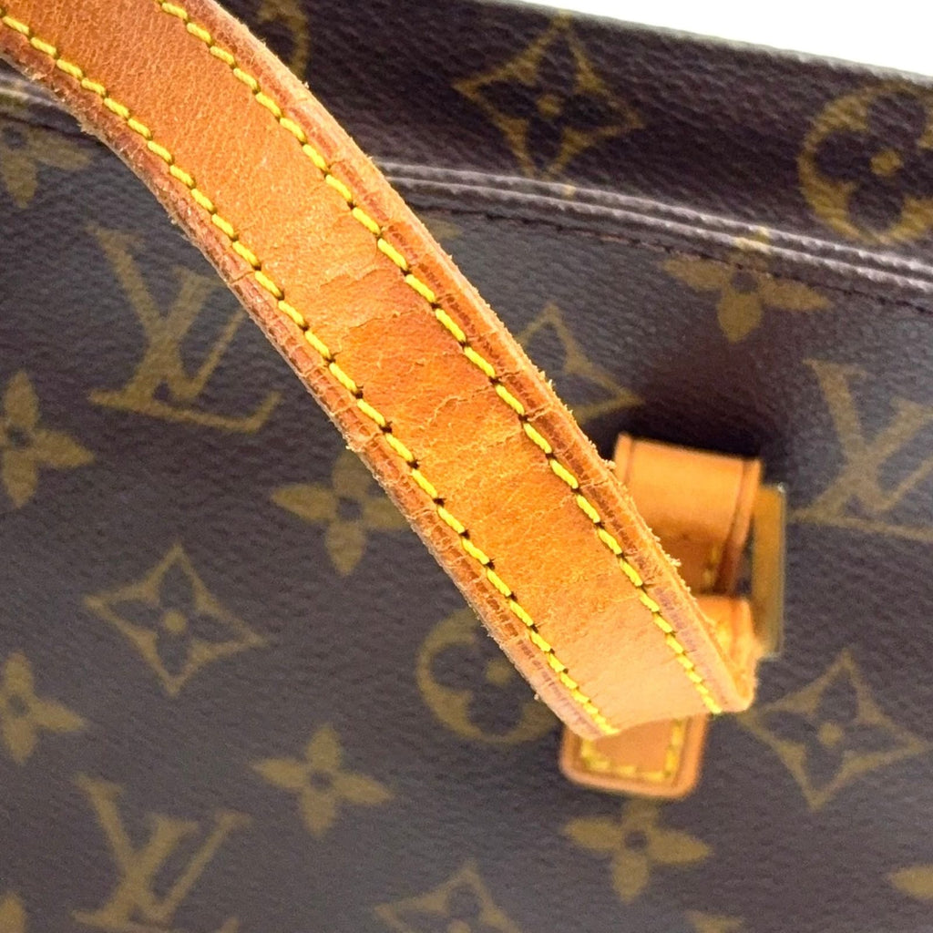 Louis Vuitton Vavin PM Monogram Leather Brown Light Handbag Gold — view 7