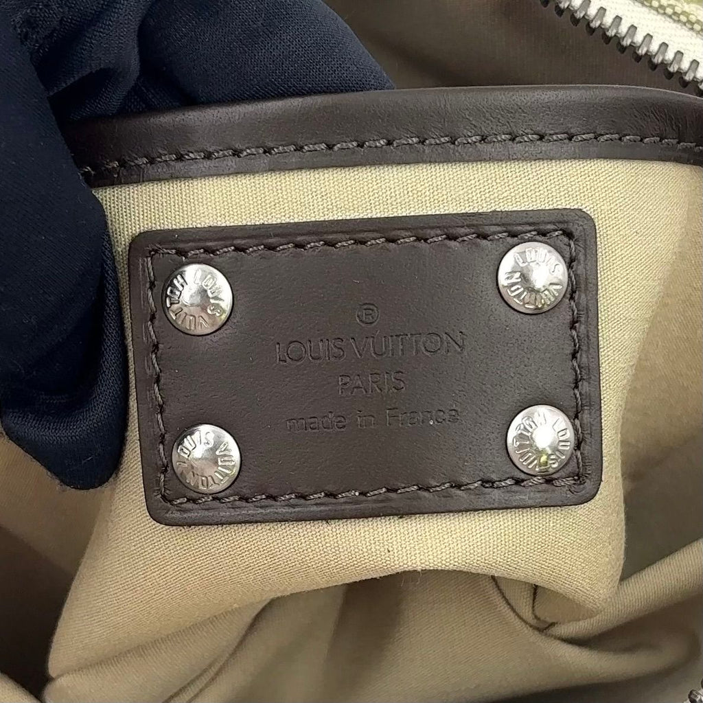 Louis Vuitton Pochette Comte de Fe Monogram Mini Khaki Leather Canvas Green — view 4